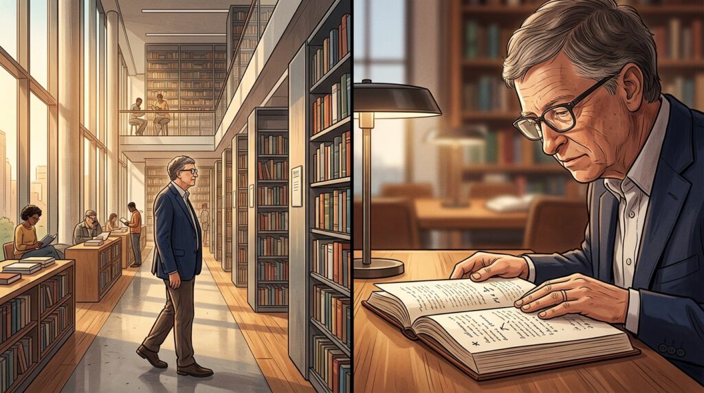 Bill Gates e o aprendizado: "Quanto mais você aprende, mais você percebe quanto ainda não sabe”