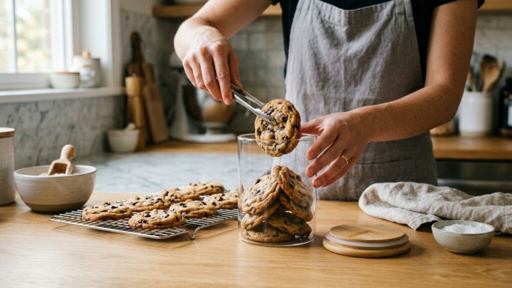 Biscoito-aberto-2-1024x576 Pare de guardar pacotes de biscoito abertos fechados apenas com pregador de roupa: essa é a maneira correta de transferir para potes herméticos para que não murchem