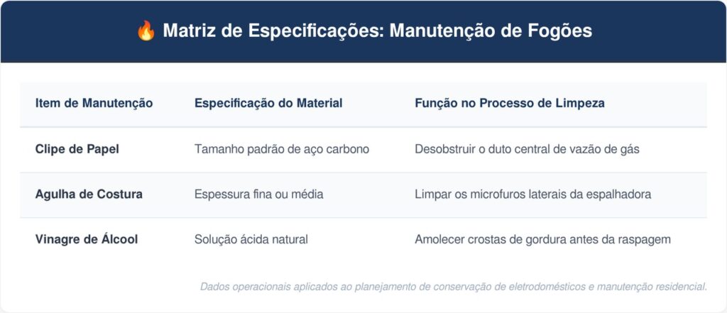 Boca-do-fogao-tabela-1024x441 Como desentupir a boca do fogão a gás que parou de sair fogo: o truque fácil de limpar os furinhos com agulha ou clipe de papel que sempre funciona