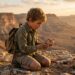 Menino de 8 anos encontra em excursão uma estatueta romana de 1.700 anos atrás no Negev