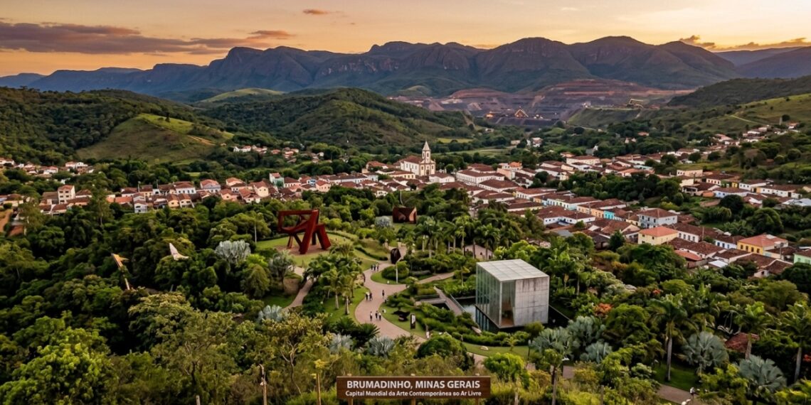 24º lugar no ranking do New York Times e único destino brasileiro: a cidade mineira com o maior museu a céu aberto do mundo