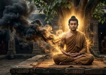 Frase do dia de Buda (Siddhartha Gautama), filósofo indiano e fundador do Budismo: "A raiva é como beber veneno e esperar que o outro morra"
