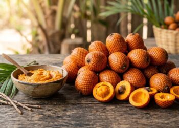 A fruta amazônica que tem cor laranja intenso e sabor de cenoura com manteiga e que poucos brasileiros conhecem