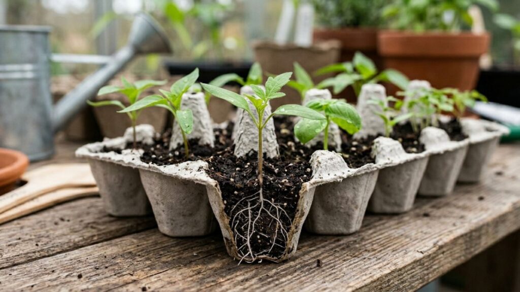 Não jogue as caixas de ovo de papelão fora: ideias para reutilizar essas bandejas como sementeiras ecológicas para germinar hortaliças antes de ir para a terra