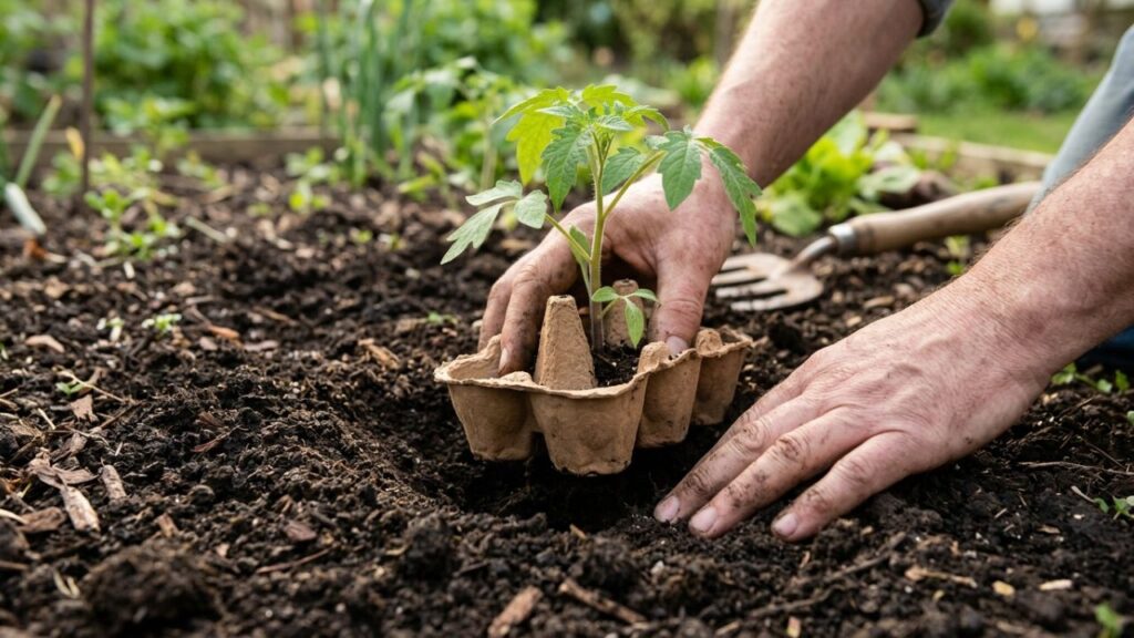 Caixas-de-ovo-de-papelao-3-1024x576 Não jogue as caixas de ovo de papelão fora: ideias para reutilizar essas bandejas como sementeiras ecológicas para germinar hortaliças antes de ir para a terra