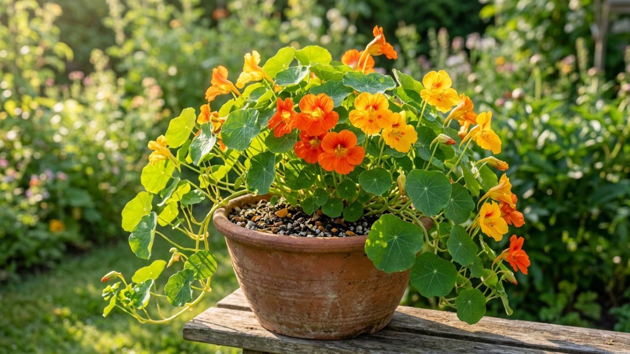 A flor comestível mais fácil de cultivar em vasos: como cuidar da capuchinha e fazer florescer o ano todo