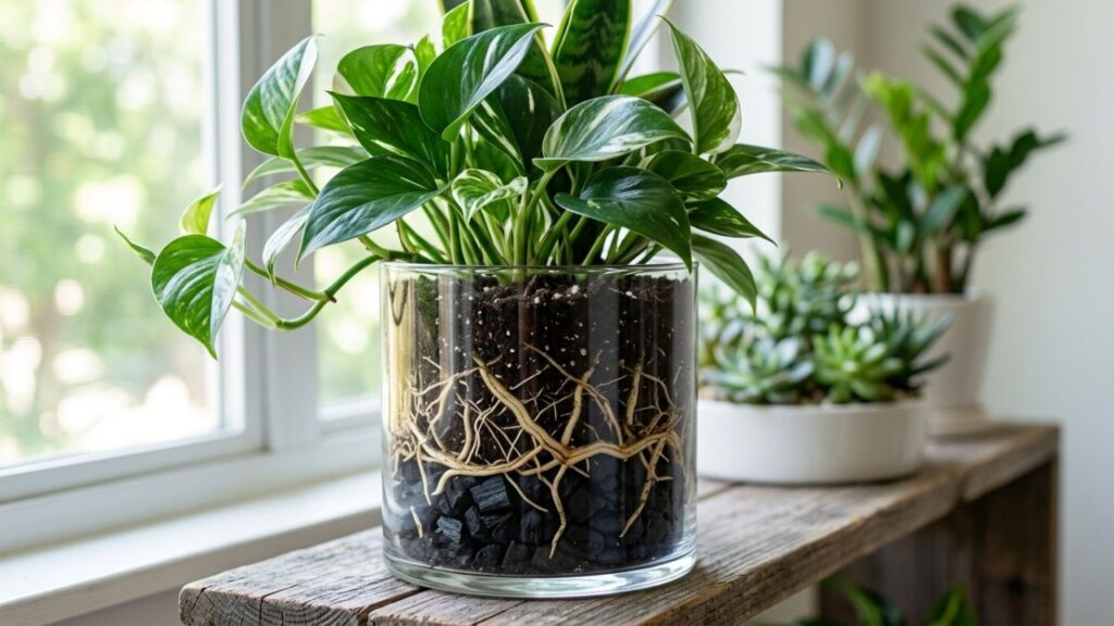 Carvao-Vegetal-2-1024x576 Como preparar o fundo do vaso com pedaços de carvão vegetal com um cuidado que faz diferença na drenagem da água