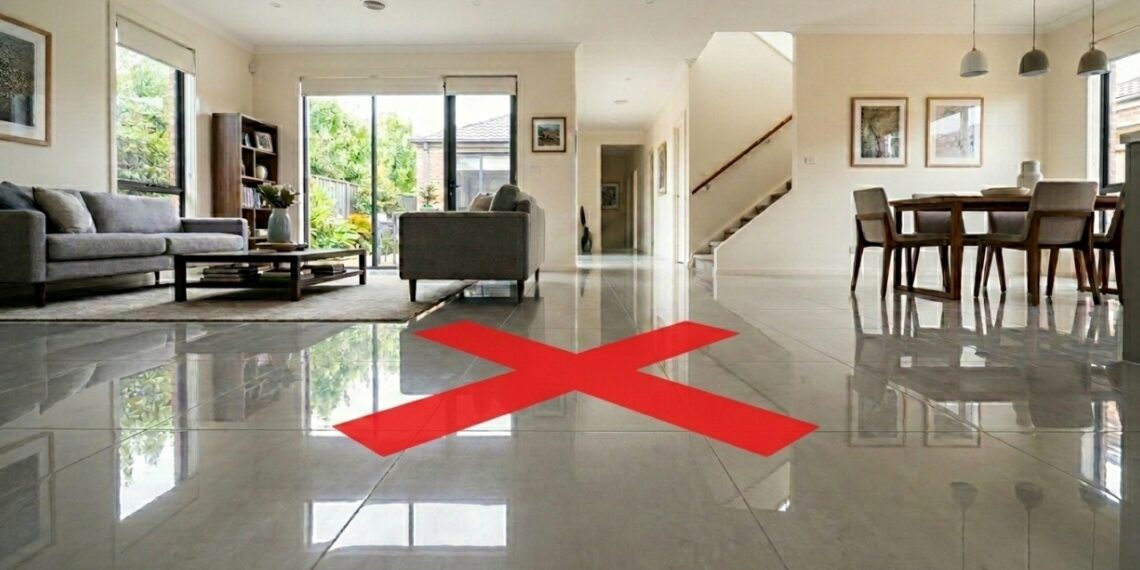 Adeus aos pisos de porcelanato super polido e escorregadio: a tendência minimalista para renovar o chão com texturas foscas e acetinadas