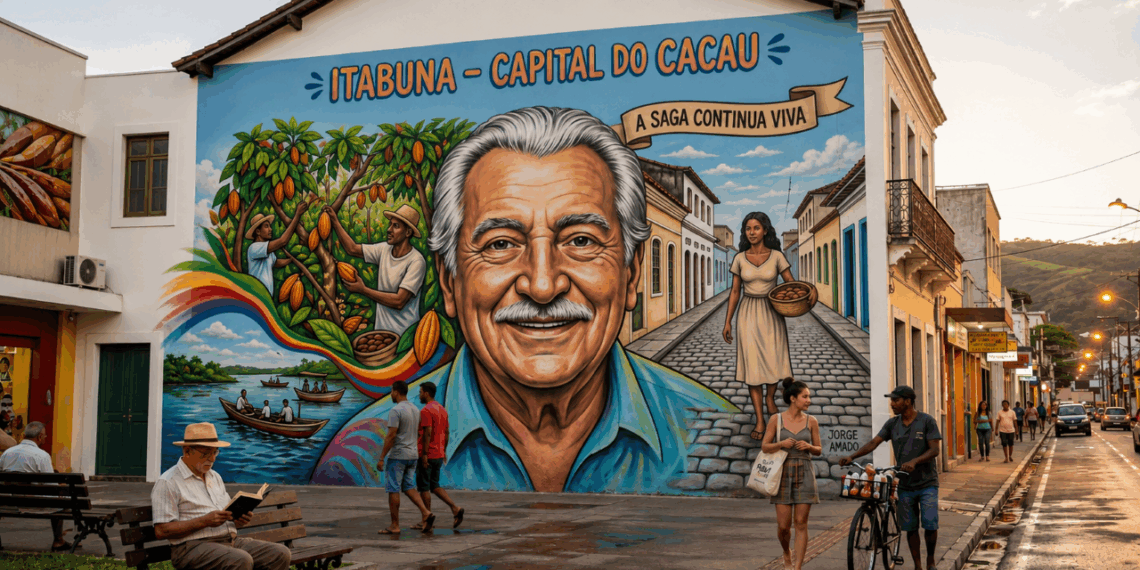 A Capital do Cacau viu nascer o escritor mais traduzido do Brasil e ainda respira a saga que ele eternizou em livros
