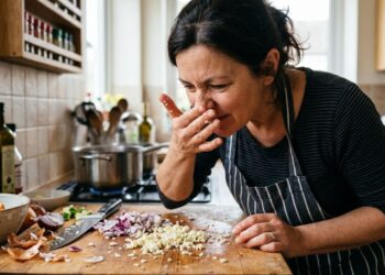 Como tirar o cheiro forte de alho e cebola impregnado nas mãos: o truque fácil de esfregar os dedos em uma colher de aço inox sob água corrente que sempre funciona