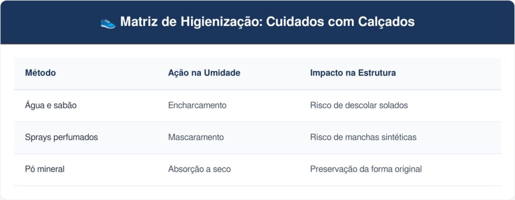 Cheiro-forte-de-chule-tabela-1024x398 Como eliminar o cheiro forte de chulé de tênis fechado sem precisar jogar na máquina: o truque fácil de polvilhar bicarbonato à noite e bater no dia seguinte