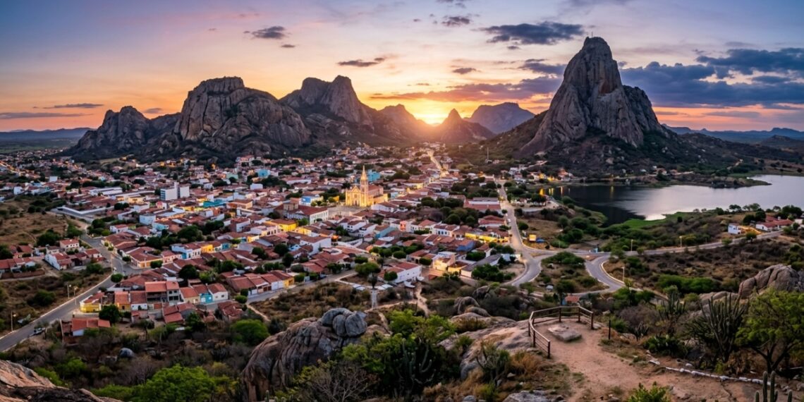 Formações rochosas de escala mundial que só têm paralelo na China ficam no interior do Ceará e ostentam o melhor clima para voar