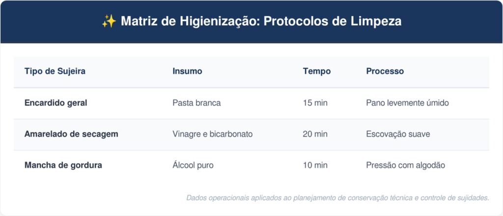 Clarear-tenis-branco-tabela-1024x441 Como limpar e clarear tênis branco de tecido sem deixar manchas amareladas: o truque fácil de esfregar pasta de dente branca que sempre funciona