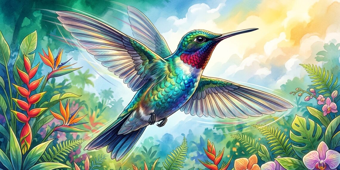 Colibri Vs Helicóptero: o pássaro mais rápido do mundo e suas habilidades impossíveis