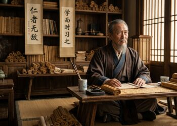 Frase do dia de Confúcio, filósofo chinês e fundador da ética confuciana: "A bondade é a verdadeira riqueza; a malvadez é a verdadeira pobreza"
