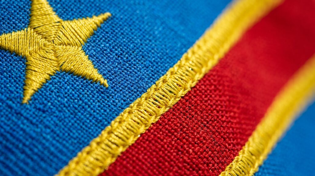 Por que a bandeira da República Democrática do Congo tem azul, amarelo e vermelho, e qual a origem real dessas cores?