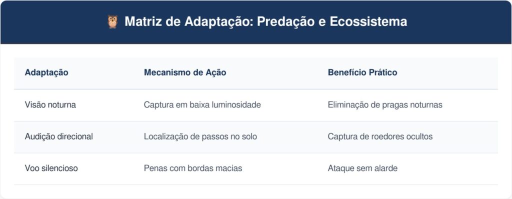 Corujas-tabela-1024x398 Se você ouvir este piar baixo no telhado durante a noite, nós lhe contamos o que isso significa e por que é um bom sinal