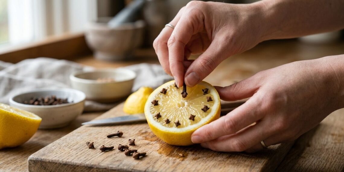 Colocar cravos-da-índia espetados na casca de uma metade de limão no centro da fruteira: para que serve e por que você deve fazer isso para espantar aquelas moscas miúdas de frutas