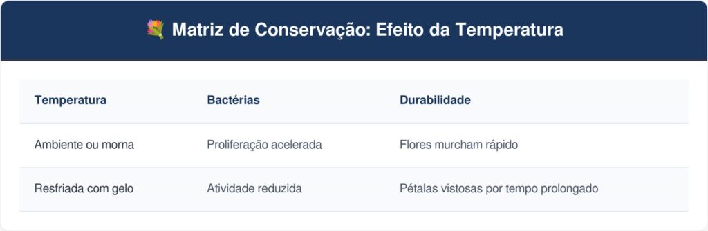 Cubos-de-gelo-tabela-1024x335 Colocar três cubos de gelo na água do vaso de flores cortadas na sala de jantar: para que serve e por que você deve fazer isso para reduzir as bactérias e mantê-las vivas