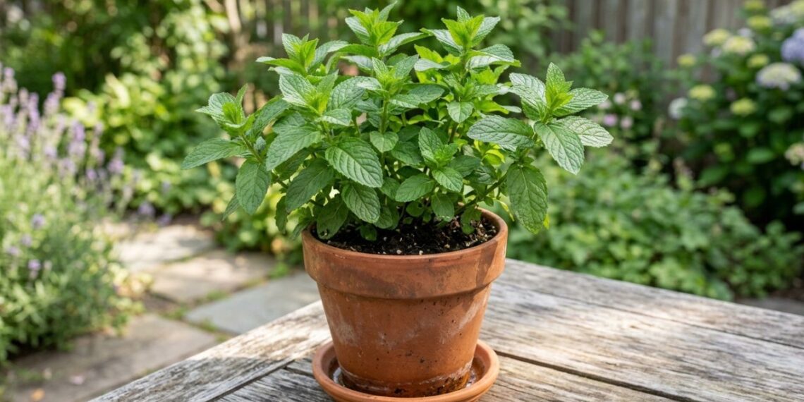 Horta em casa: como cultivar hortelã em vaso isolado para a raiz crescer forte sem sufocar outras plantas