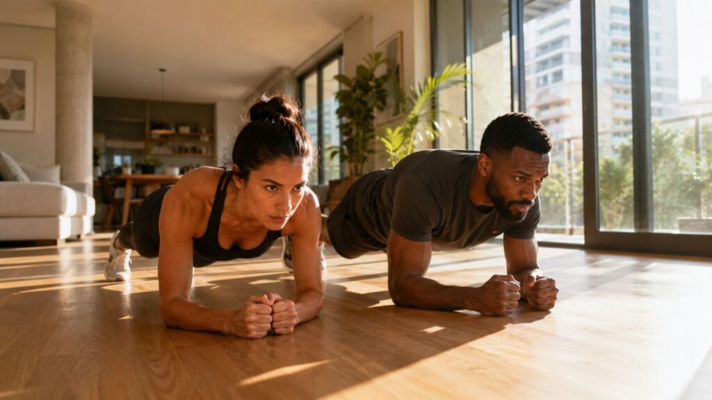 Força muscular em casa é possível e o CrossFit para iniciantes prova isso com apenas 40 minutos