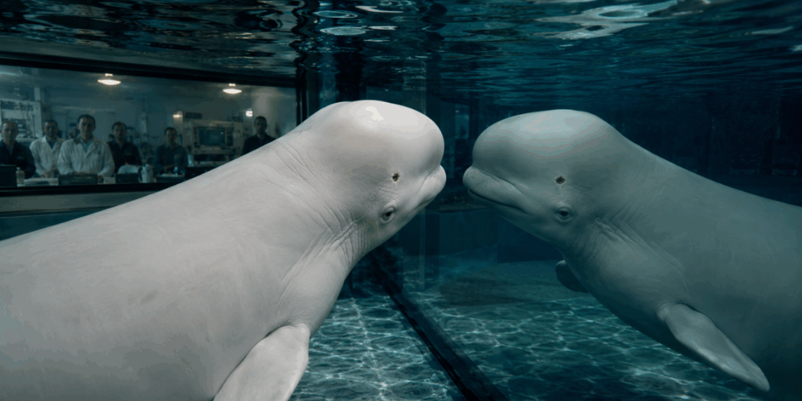 Baleias-beluga conseguem se reconhecer no espelho e a descoberta surpreende cientistas