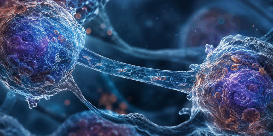 Nova descoberta em laboratório mostra que células humanas podem "emprestar" DNA