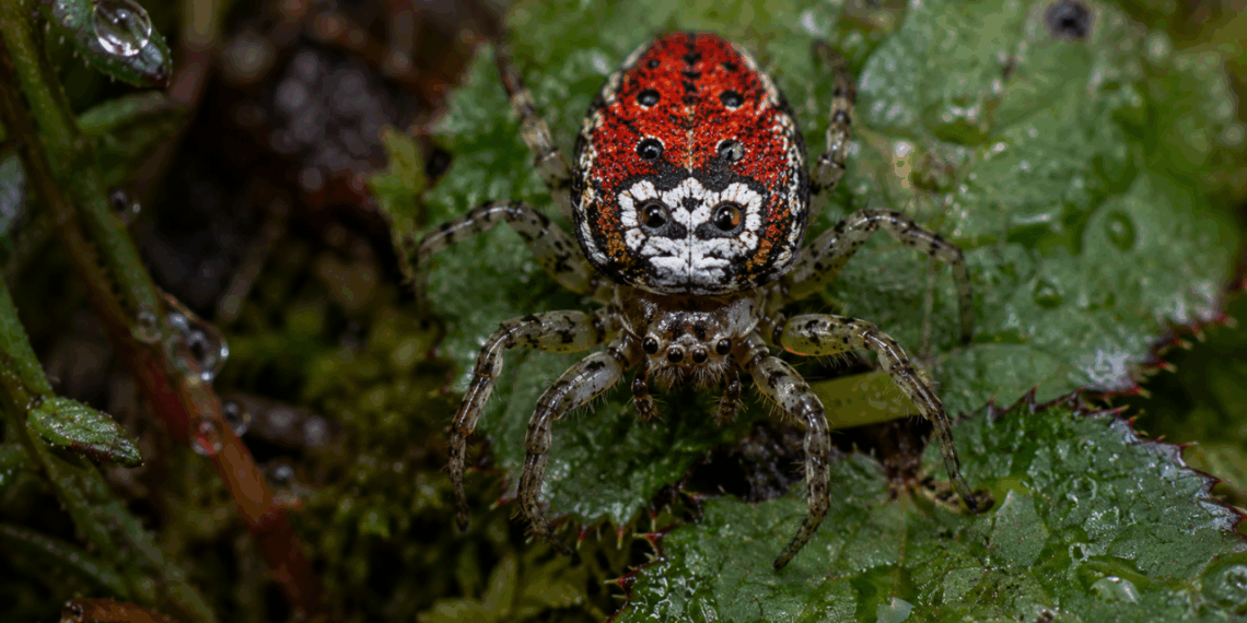 Nova espécie ”aranha sorridente” descoberta no Himalaia , surpreende cientistas do mundo todo
