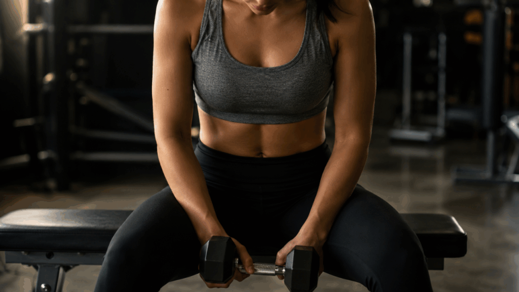Muitas mulheres tentam perder a barriga fazendo mais abdominais, quando o que realmente precisam é ganhar músculos