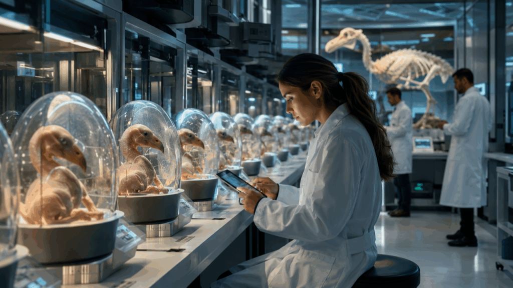 Ovos artificiais: como uma nova tecnologia conseguiu chocar pintinhos e pode ajudar a reviver espécies extintas