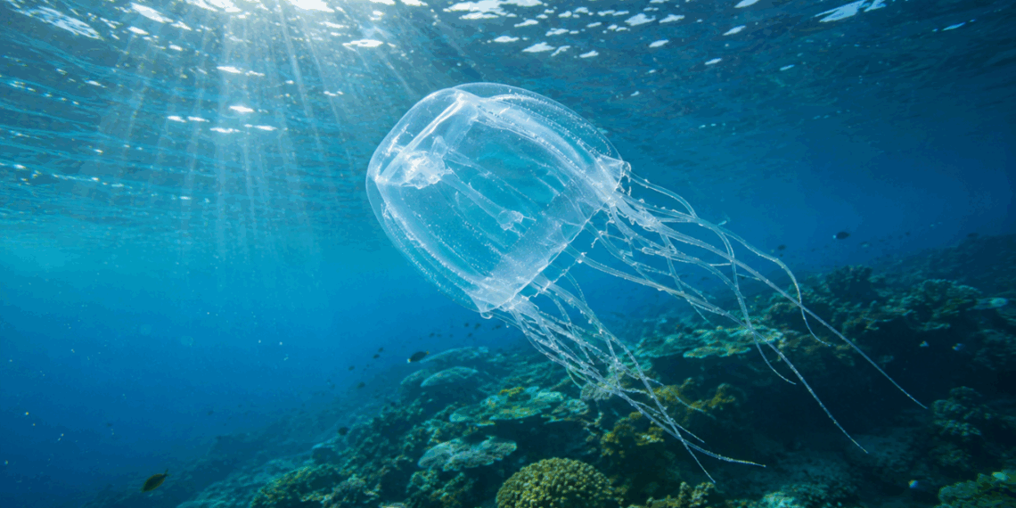 O animal quase invisível encontrado no mar em Singapura pode mudar o que sabemos sobre águas-vivas