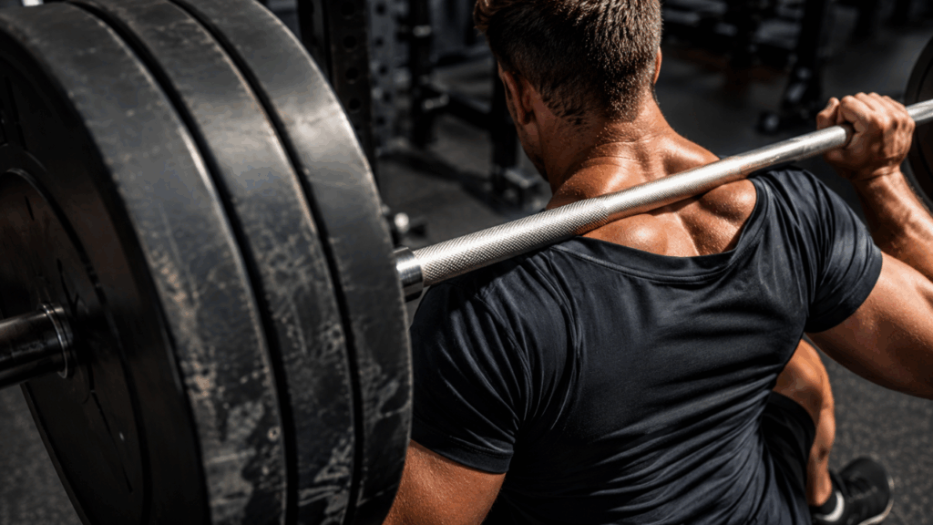 Agachamento com barra: o exercício composto mais completo que fortalece pernas, glúteos e core ao mesmo tempo