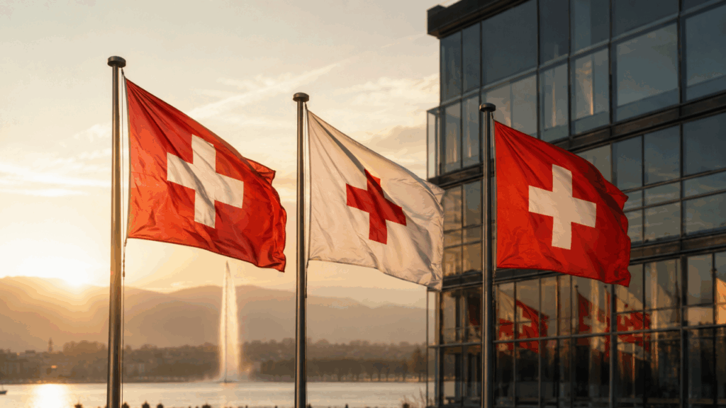 Por que a bandeira da Suíça é quadrada e possui uma cruz branca, e como ela se tornou uma das mais reconhecidas do mundo?