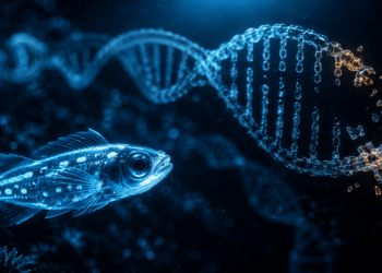 Peixe bioluminescente “rouba” proteínas para brilhar, e a ciência descobriu que esse poder não está em seus genes