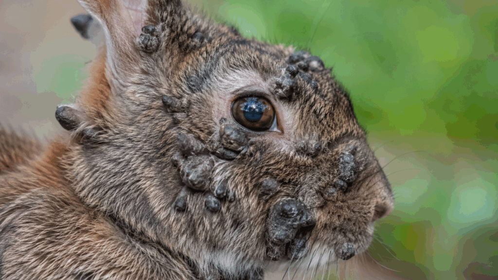 Coelhos com “tentáculos” na cabeça: entenda o que está acontecendo