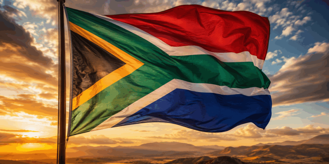 Por que a bandeira da África do Sul tem seis cores, e o que cada uma delas representa na história do país?