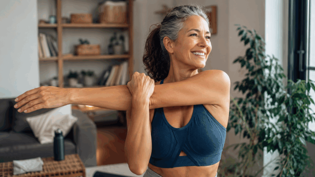 Como manter força e postura mesmo após a menopausa com os exercícios certos