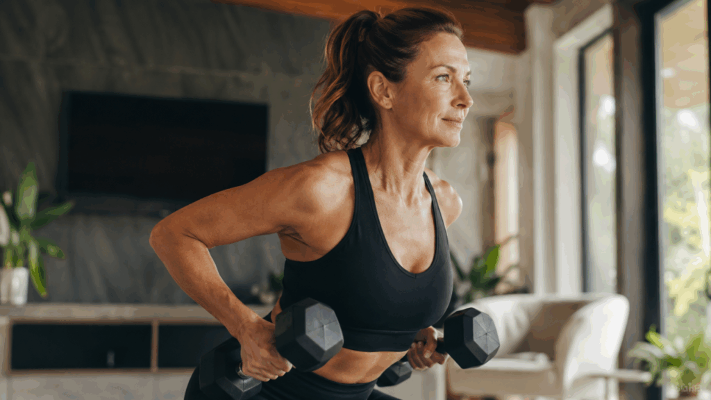 Como manter força e postura mesmo após a menopausa com os exercícios certos