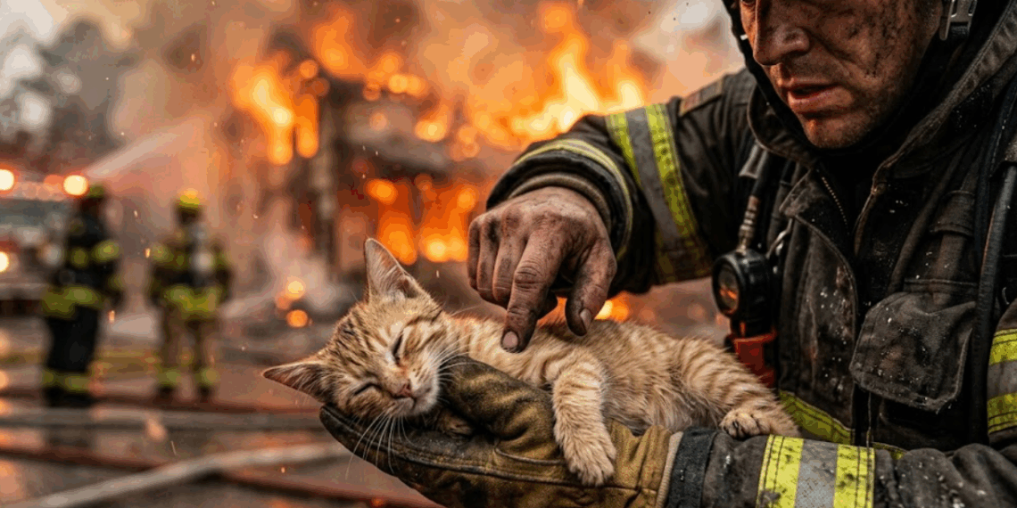 Apneia, chamas e esperança: como gatos desafiaram o perigo