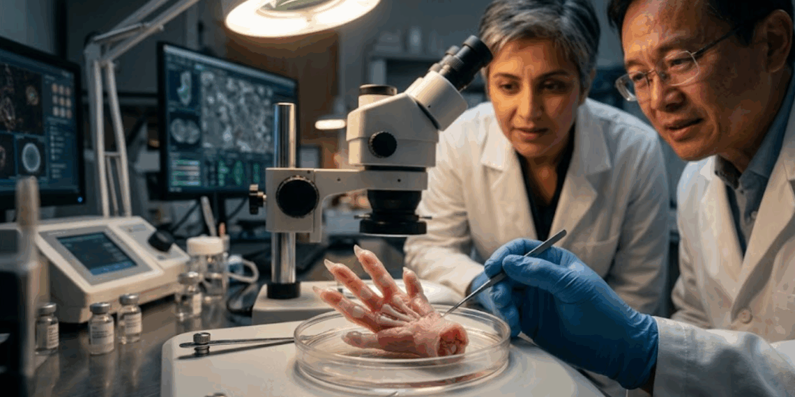 Regeneração de dedos em mamíferos: cientistas despertam capacidade regenerativa em camundongos