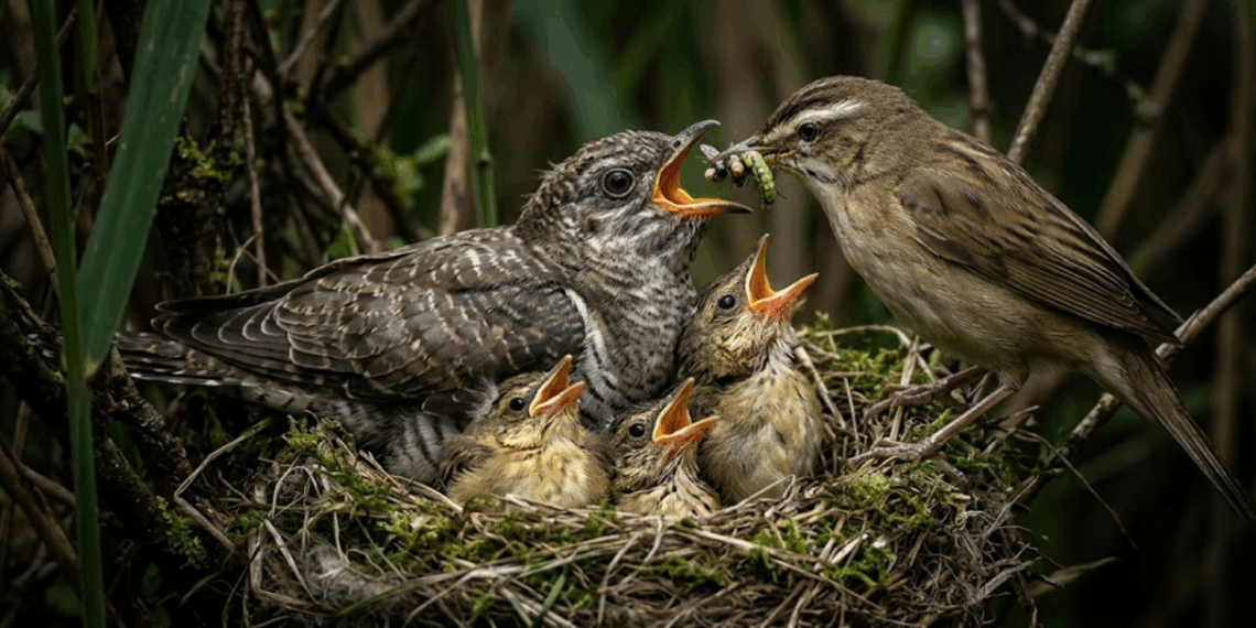 Por que filhotes de cuco evoluíram para parecer com outros pássaros no ninho