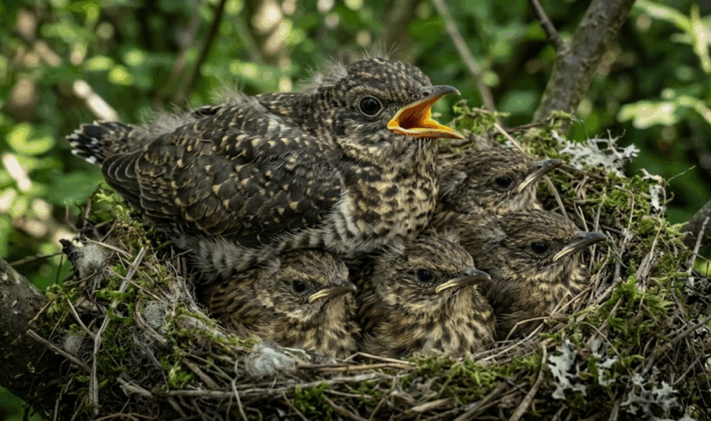 Por que filhotes de cuco evoluíram para parecer com outros pássaros no ninho