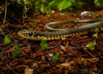Esta cobra da Amazônia consegue imitar o cheiro de formigas para entrar nos ninhos sem ser atacada