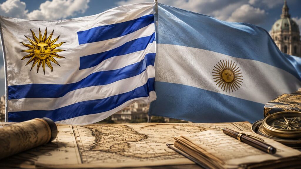 Por que a bandeira do Uruguai tem um sol com rosto humano, e qual a origem desse símbolo que também aparece na bandeira argentina?