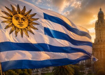 Por que a bandeira do Uruguai tem um sol com rosto humano, e qual a origem desse símbolo que também aparece na bandeira argentina?