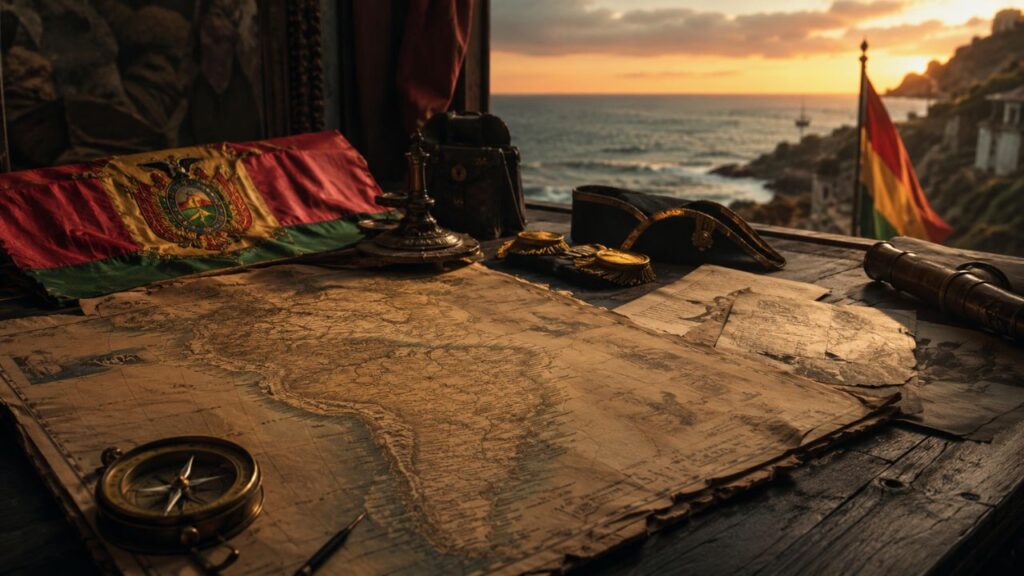 Por que a bandeira da Bolívia tem três cores horizontais, e o que vermelho, amarelo e verde representam na história de um país sem saída para o mar?