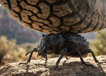 Este besouro suporta ser esmagado por um carro e a estrutura do seu exoesqueleto desafia a engenharia moderna