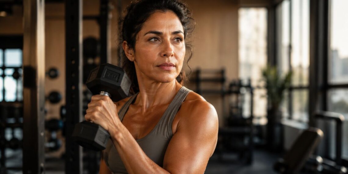 Exercício de força para mulheres acima dos 40: o que acontece com seus ossos e hormônios quando você levanta peso pela primeira vez