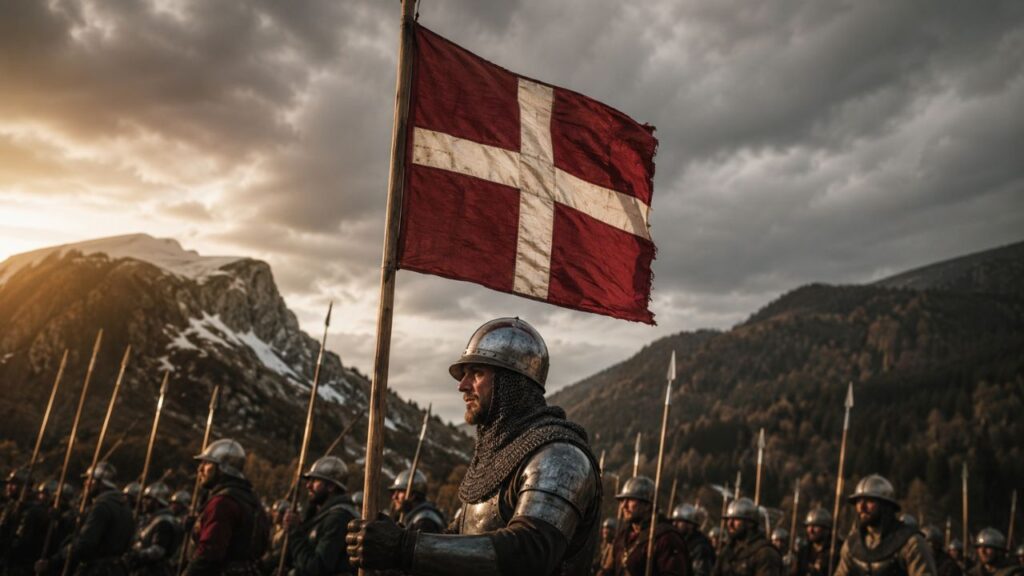 Por que a bandeira da Suíça é um quadrado enquanto quase todas as bandeiras do mundo são retângulos, e a razão militar medieval que transformou esse formato numa exceção única