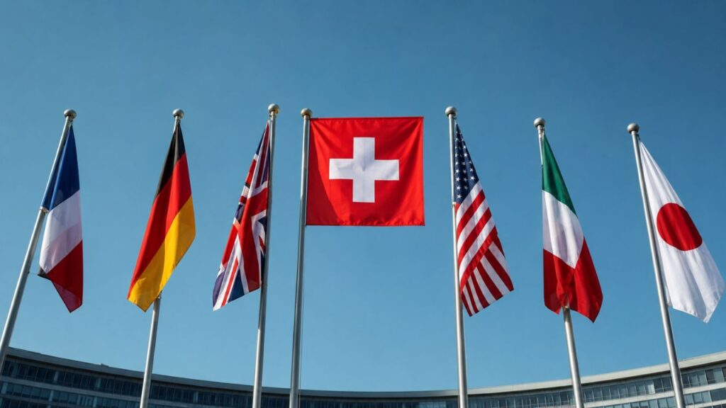 Por que a bandeira da Suíça é um quadrado enquanto quase todas as bandeiras do mundo são retângulos, e a razão militar medieval que transformou esse formato numa exceção única